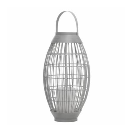 Rimports 145 GRY Oval Lantern GL43866